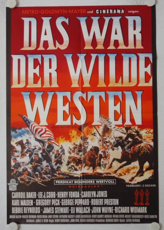How the West Was Won original release german movie poster